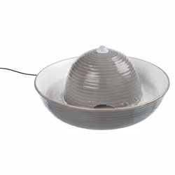 TRIXIE 24466 dog/cat feeder/waterer Ceramic Grey, White Automatic pet waterer