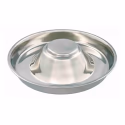 TRIXIE 25281, Dog, Stainless steel, Stainless steel, Pet feeding bowl, Monochromatic, 1.4 L