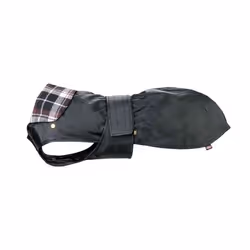 TRIXIE Paris Dog Coat, Dog, Coat, S, Black, Nylon, Monochromatic