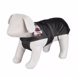 TRIXIE 30505, Dog, Coat, M, Black, Nylon, Monochromatic
