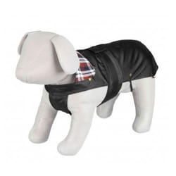 TRIXIE 30505 M Black Nylon Dog Coat