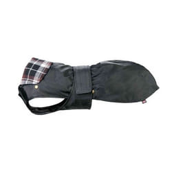 TRIXIE 30507 L Black Nylon Dog Coat