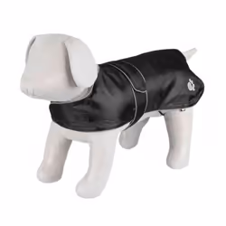 TRIXIE Orléans Dog Coat, Dog, Coat, L, Black, Nylon, 50 cm