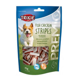 TRIXIE 31534 Dog Snacks Chicken, Fish 75 g