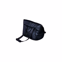 TRIXIE Riva, Soft pet carrier, Handbag pet carrier, Dog, Front-load, Black, Monochromatic