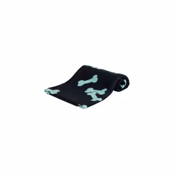 Trixie Beany Fleece Blanket, 100 ï¾ 70 Cm, Black - Blanket Dogcm Soft - trixie beany fleece blanket dog black 100 70 cm sof ...