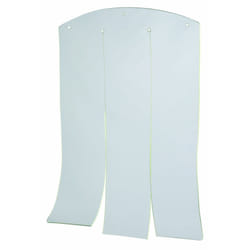 TRIXIE Natura Vinyl Door Flaps Large Barn Dog House  clear Plastic  15 x 18 in (39594)