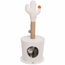 TRIXIE 44414, Cat scratching post, Freestanding, Brown, White, Wood, Polyester, 36 cm