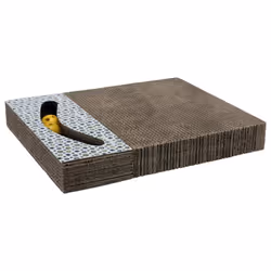 Trixie Cat Scratching Cardboard & 2 Balls - White