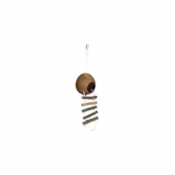 Coconut House For Hamsters, Single, Ã 13 Ã 56cm - Trixie Single Hamsters Cage -  coconut trixie house single hamsters cage  ...