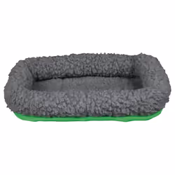 Trixie Cuddly Bed For Guinea Pigs Grey/green 30 x 22cm - Greygreen - bed trixie guinea cuddly 30 pigs 22cm greygreen