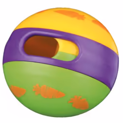 TRIXIE Snack Ball, Rabbit, Multicolour, Plastic, 1 pc(s), 60 mm