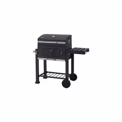 tepro Grillwagen Toronto Click Charcoal Barbecue, Anthracite/Stainless Steel
