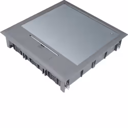 Hager VQ12057011, Satin steel, EN50085-2-2