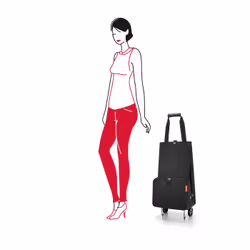 Reisenthel Foldabletrolley travel cart Black - Additional view 2
