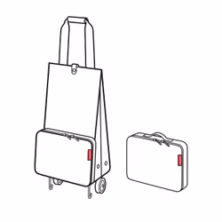Reisenthel Foldabletrolley travel cart Black - Additional view 4