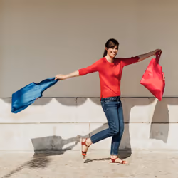 Reisenthel AX4054 shopping bag Blue Tote bag