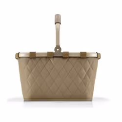 Reisenthel Carrybag, Shopping basket, Beige, Polyester, Monochromatic, 22 L, 480 mm