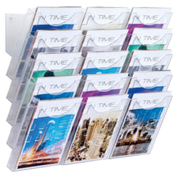 Helit H61031 magazine rack Polystyrene Transparent