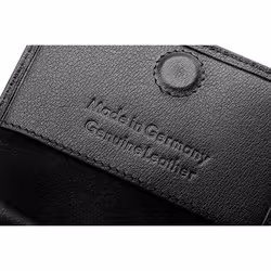 B&W Cases 1099028 camera filter case Black Leather Camera filter wallet case