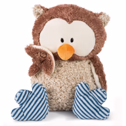 NICI Cuddly Toy Owl Oscar with turnable head, Toy owl, 0 yr(s)
