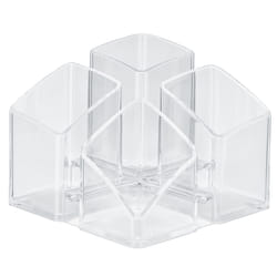 HAN SCALA pen/pencil holder Polystyrol Transparent