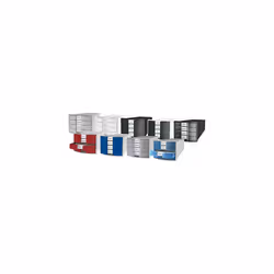 1012-13 Impuls Drawer Box DIN A4/C4 4 Closed Drawers Black - Additional view 5