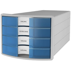 HAN IMPULS A4/C4 Plastic, Polystyrene Blue, Grey, Translucent