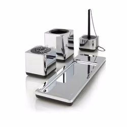 HAN i-Line paperclip dispenser Black, Chrome Plastic