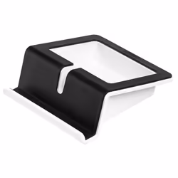 92100-13, UP Tablet stand. With soft grip surface and cable holder, black