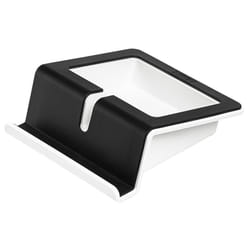 92100-13, UP Tablet stand. With soft grip surface and cable holder, black