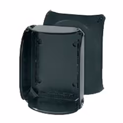 Hensel KF 3500 C, Polycarbonate (PC), Black, IP66, IP67, IP69, 225 mm, 122 mm, 295 mm