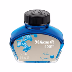 Pelikan 4001, Turquoise, 62.5 ml, 1 pc(s), Turquoise, Germany