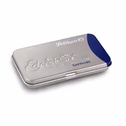 Pelikan 339630, Blue, Blue, Silver, Fountain pen, 6 pc(s), Box, Germany