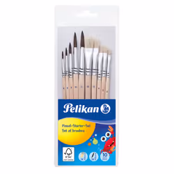 Pelikan 700405, Brush set, Assorted, Pony hair