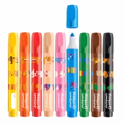 Pelikan Combino Super 411 felt pen Multicolour 9 pc(s)