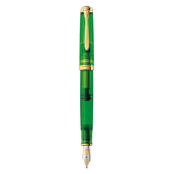 Pelikan Souverän 800 Green Demonstrator fountain pen Cartridge filling system Gold, Green 1 pc(s)