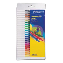 Pelikan C302/24 felt pen Beige, Black, Blue, Brown, Cyan, Green, Grey, Ivory, Light Cyan, Light magenta, Lilac, Magenta, Moka, Orange, Pink, Purple, Red, Violet, Yellow 24 pc(s)