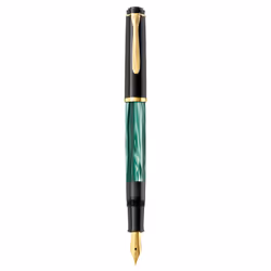 Pelikan 994103 fountain pen Built-in filling system Black, Gold, Green, Marble colour 1 pc(s)
