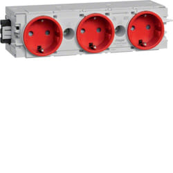 Hager GS30003020 socket-outlet Red