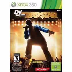 Konami Def Jam Rapstar, Xbox 360, Multiplayer mode, T (Teen), Physical media