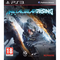 Konami Metal Gear Rising: Revengeance, PS3, PlayStation 3, AO (Adults Only)
