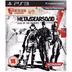 Konami Metal Gear Solid 4 - 25th Anniversary Edition, PlayStation 3, M (Mature), Physical media