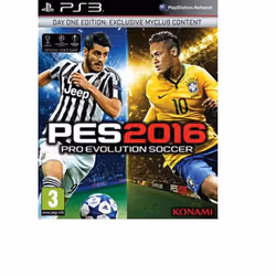 Konami PES 2016 Day 1, PS3, PlayStation 3, Multiplayer mode, E (Everyone)