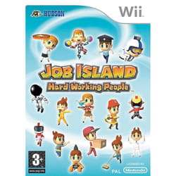 Job Island Hard Working People Nintendo Wii Game