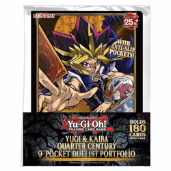 Yu-Gi-Oh! Yugi & Kaiba Quarter Century 9-Pocket Portfolio