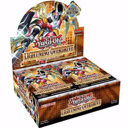 Yu Gi Oh! - Lightning Overdrive Booster Box - 1st Edition - English 24 Packs Each of 9 Cards