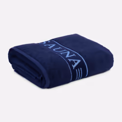 MÖVE Sauna, 80 x 200 cm, Cotton, Blue, 1 pc(s)