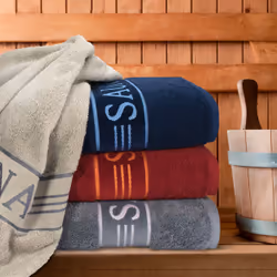 MÖVE Sauna 80 x 200 cm Cotton Blue 1 pc(s)