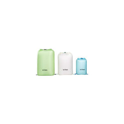 SQZY Dry Bag Set of 3 (5 L / 15 L / 20 L) - Ultralight Storage Bags with Roll Closure and Waterproof Taped Seams - Ideal for Sorting Travel Luggage -